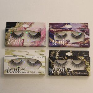Ioni 3D Faux Mink Eyelashes Collection 4 Pack